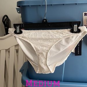 Ralph Lauren crochet bikini white bottoms